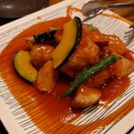 ビストロチャイナ 蜜柑 - 酢豚