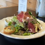 BECK - 前菜３品サラダのワンプレート