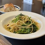 BECK - 本日野菜とイタリア産カラスミのペペロンチーノ