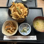 Toyama Wan Shokudou - 白海老天丼