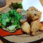 おしか半島 - タコの唐揚げ