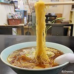 ふじわら屋 - 極細ちぢれ麺