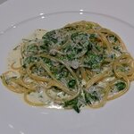 リストランテ ラ ソリア - 二宮のシラスと青海苔・柚子胡椒のスパゲッティ（2024.2）