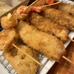 串カツぼっちゃんと恵比寿 - 