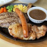 파페야 소라리 미타가와점 - 믹스 그릴 ¥1,280