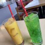 파페야 소라리 미타가와점 - 파르페 세트(+¥880)에서 선택할 수 있는 음료