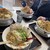 ガッツＫラーメン - 料理写真:揃った٩(๑>∀<๑)و♡♡