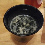 日本料理店 かき乃木 - お味噌汁