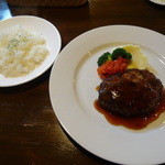 舶来亭 - ほんじつのらんち　　　　　ハンバーグとライス