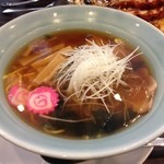 暖龍 - 昔風あっさりラーメン（醤油味）メニューには載っていませんが、注文したら作ってくれます