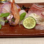 Food Salon 錦鯉 - 能登の御造り盛り合わせ
