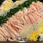 Food Salon 錦鯉 - 紅ズワイ蟹のちらし寿司