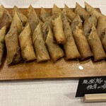 Food Salon 錦鯉 - 能登豚と椎茸の春巻