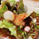 ナガハマコーヒー - つけあのサラダ