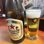 千里飯店 - 瓶ビール