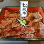 鉄饌 - 料理写真:お重一面ですが、お肉は薄い