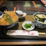 Ebisuya - 海老天丼セット