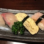 Futabasushi - タマゴ、はまち…まだ食べる！