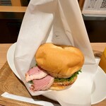 the 3rd Burger - 「エッグサンド ドリンクセット」(560円)