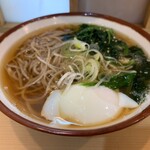 そばの神田東一屋 - 朝そば（表）