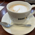 ドトールコーヒーショップ - カフェオレ（L）　※ほっとしますね。電車の時間まで休憩。