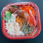 旬海鮮 丼丸 - オホーツク丼 (税込)594円 (2024.03.08)