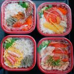 旬海鮮 丼丸 - 海鮮丼を計４点買って、計2,376円でした (2024.03.08