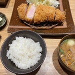 とんかつ とみた - TOKYO X 上ロース(160g)定食