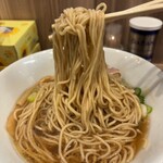 らーめん 佐山 - 麺リフト。佐山らーめんは菅野製麺の麺です。