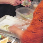 幸福餃子 - 素早過ぎてもはや見えません(・。・;