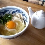 うどんYA - 釜たま(250円)