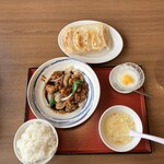 manshuuennishiootomoten - 中華料理セット　酢豚