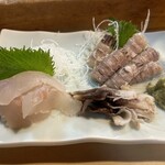 Maruhachi Zushi - ヒラメ、鳥貝、シャコ