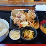 ほほほの北海道 - ザンギ定食(850円)