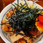 奈つやの中華そば - まかない丼 250円﻿