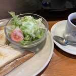 CAFE RONDINO - 2024年3月10日　ツナトーストセット