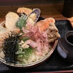 Daichi No Udon - 野菜天ぶっかけ大盛850円