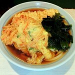 Soutei - かき揚げ天うどん￥530＆いか天￥190