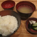 Nishiyamatei - 鯖江産米ごはんセット