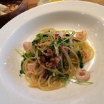 キハチ - 2014/02 Pleasure 厳選素材にこだわったコース 3,675円：シェフお勧めパスタ