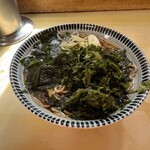 相州そば - 海苔わかめ蕎麦