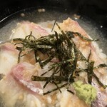 酒と肴と旨いもん 笑緒一 - イチオシの鯛茶漬け