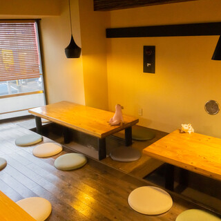 The comfortable space can reserved for private use! Ideal for everyday use and celebration occasions