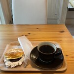 のあドーナツ - コーヒー・あんこバター