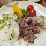 キッチン ブルー グローブ - 最後もワンブレード