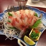 かに道楽 - タラバかに造り2835円