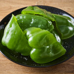 Crispy green pepper