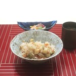 Gin - 桜海老、筍、花山葵の土鍋ご飯