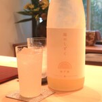 日本料理 吟 - 陽のしずく ゆず酒ソーダ割り