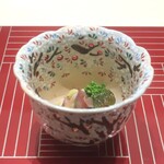 日本料理 吟 - 蛍烏賊とアサツキの新芽 酢味噌とジュレ仕立て